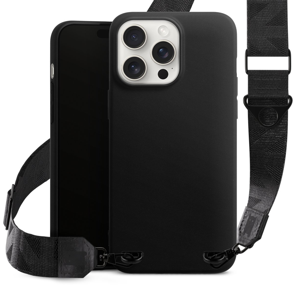 New Carry Case Black Line pour Apple iPhone 15 Pro Max