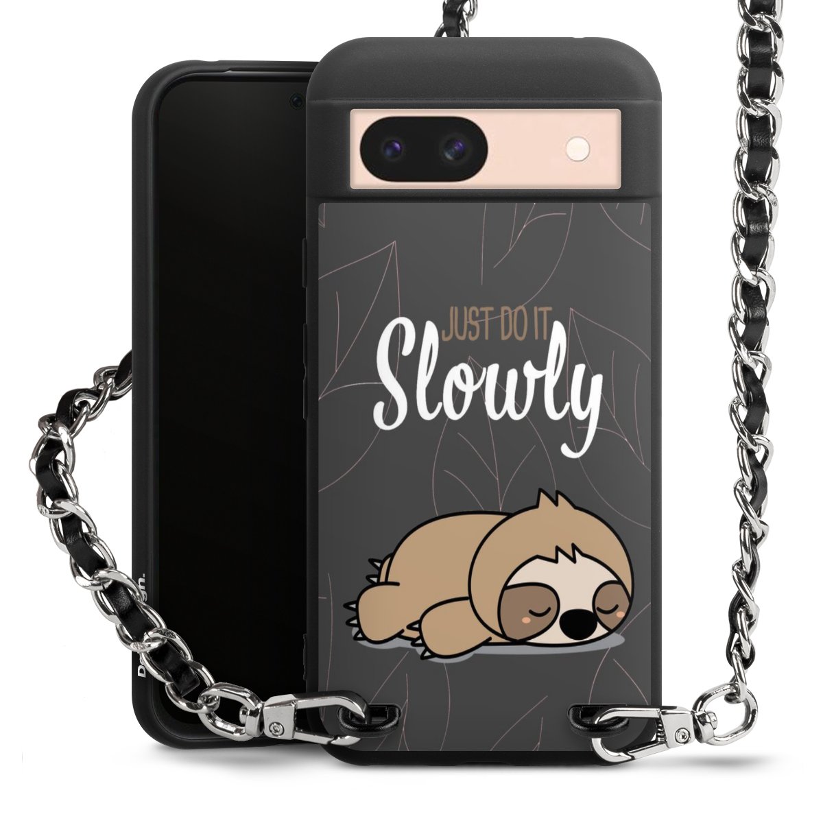 Just Do It Slowly Sloth Grey