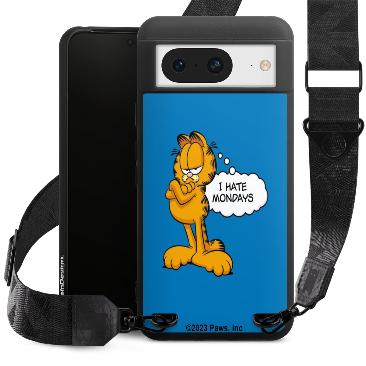 Garfield Je déteste les lundis Bleu