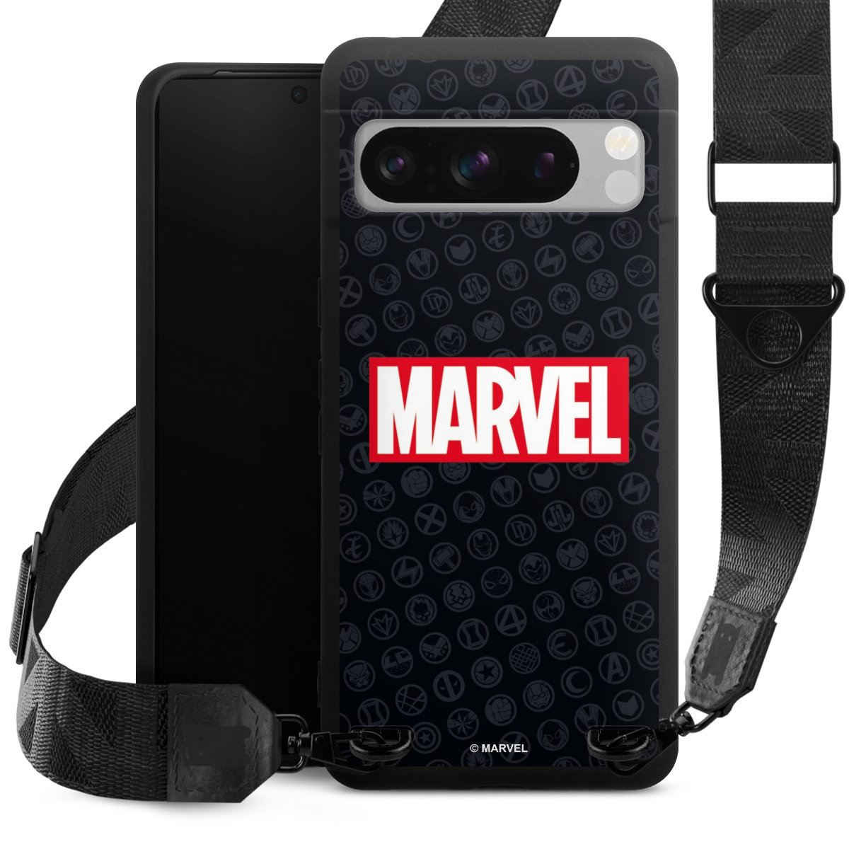 Marvel Logo Zwart Rood