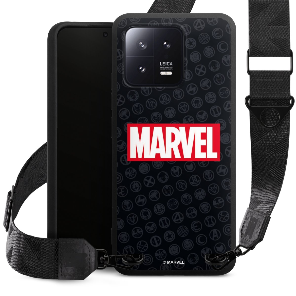 Marvel Logo Zwart Rood
