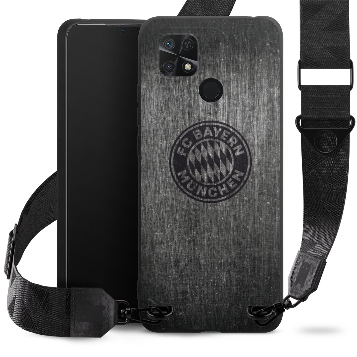 Metalllook FCB Logo einfarbig