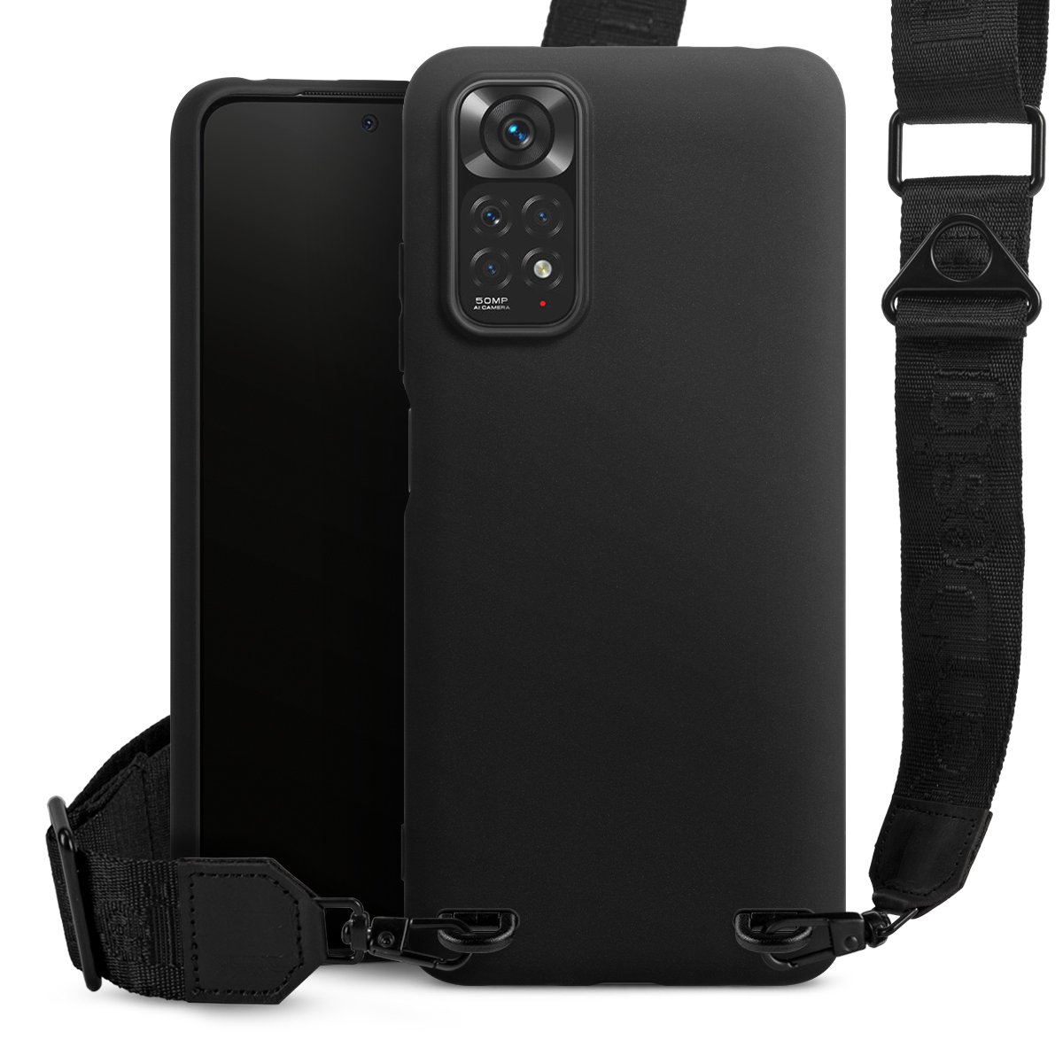 New Carry Case Black Line voor Xiaomi Redmi Note 11 4G