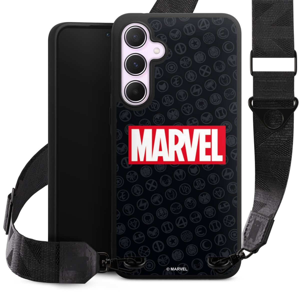 Marvel Logo Zwart Rood