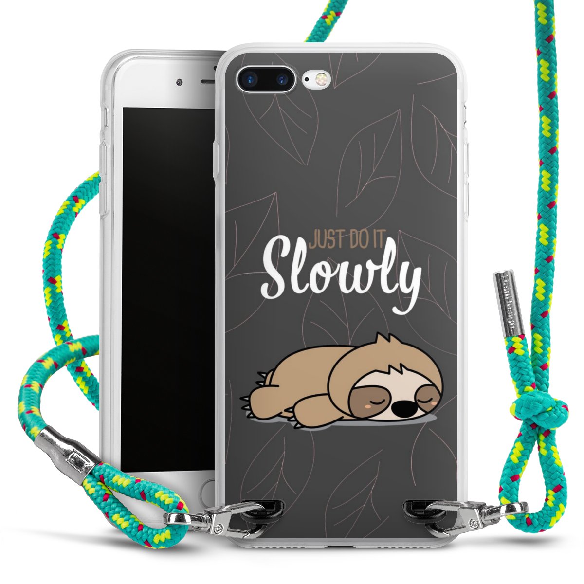 Just Do It Slowly Sloth Grey