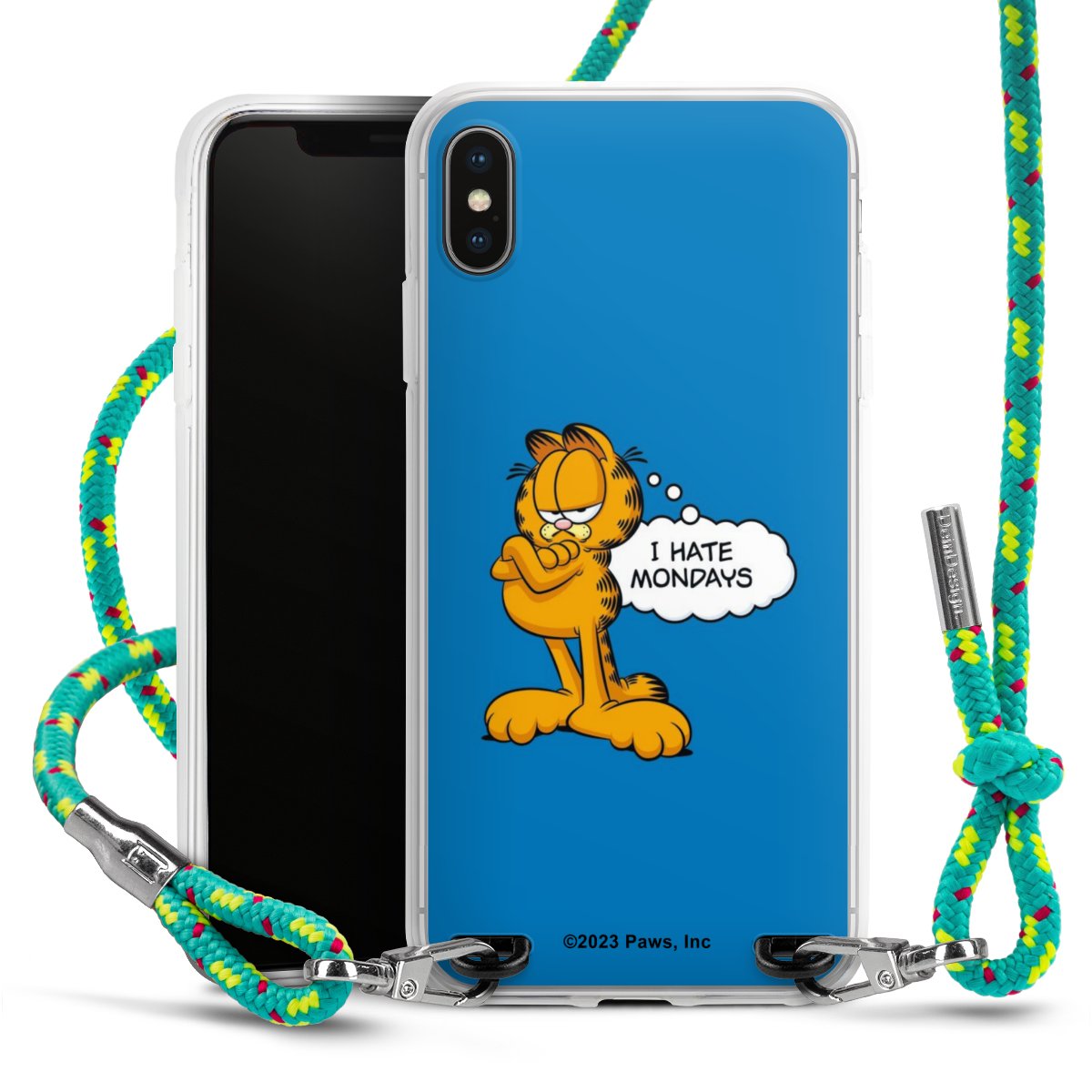 Garfield Ik haat maandagen blauw