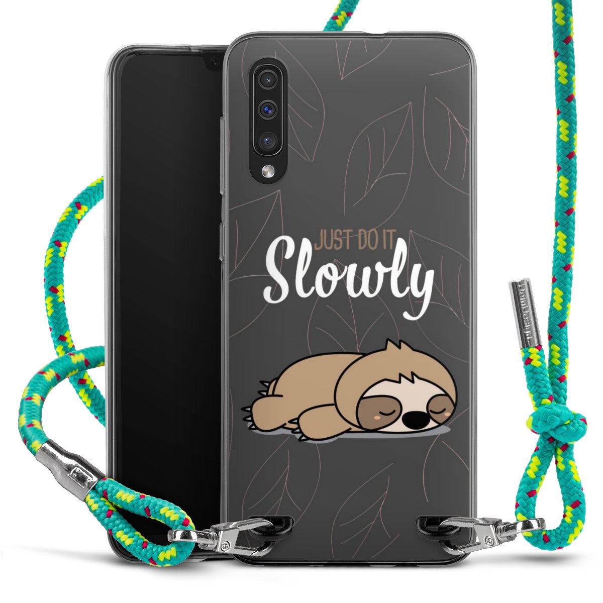 Just Do It Slowly Sloth Grey