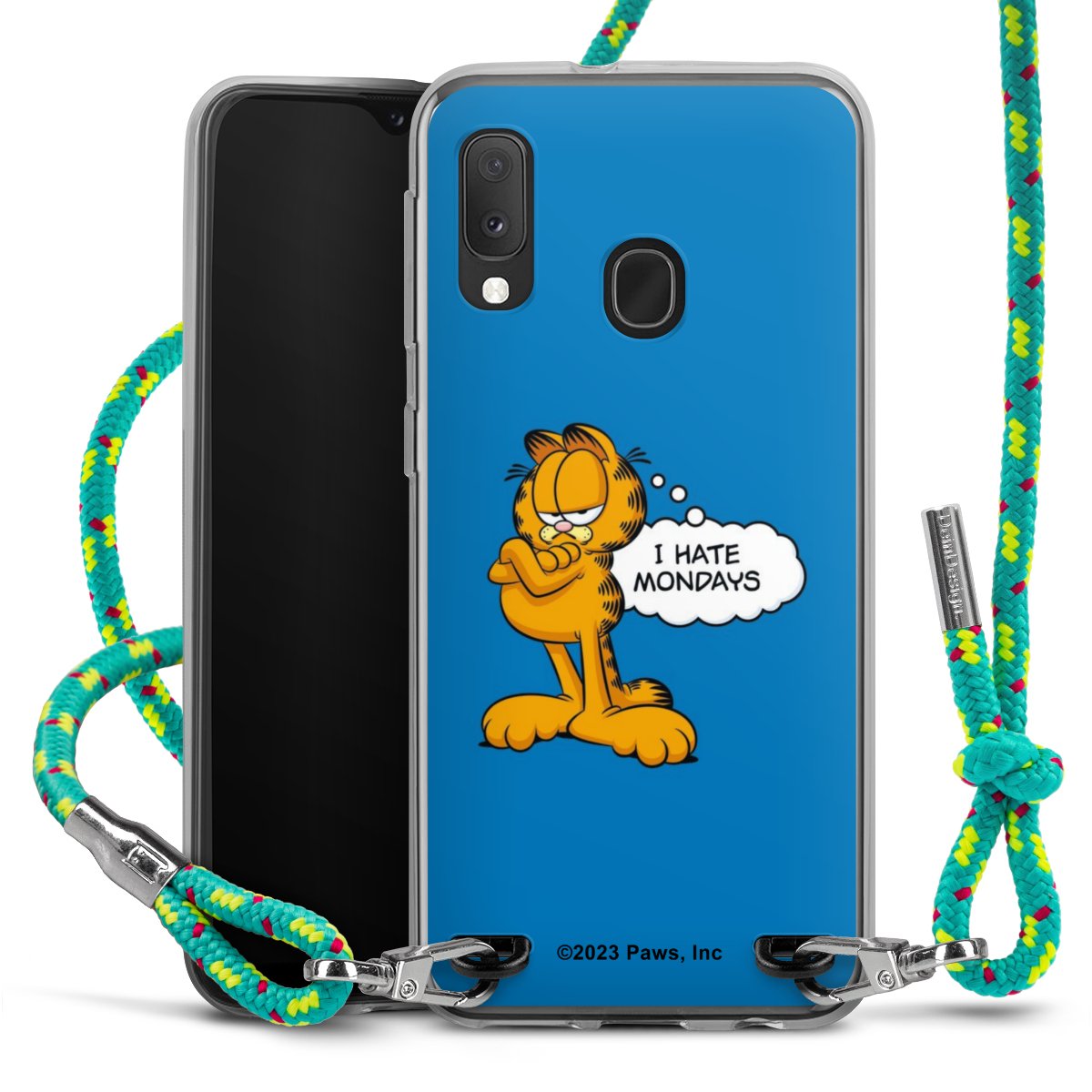 Garfield Je déteste les lundis Bleu