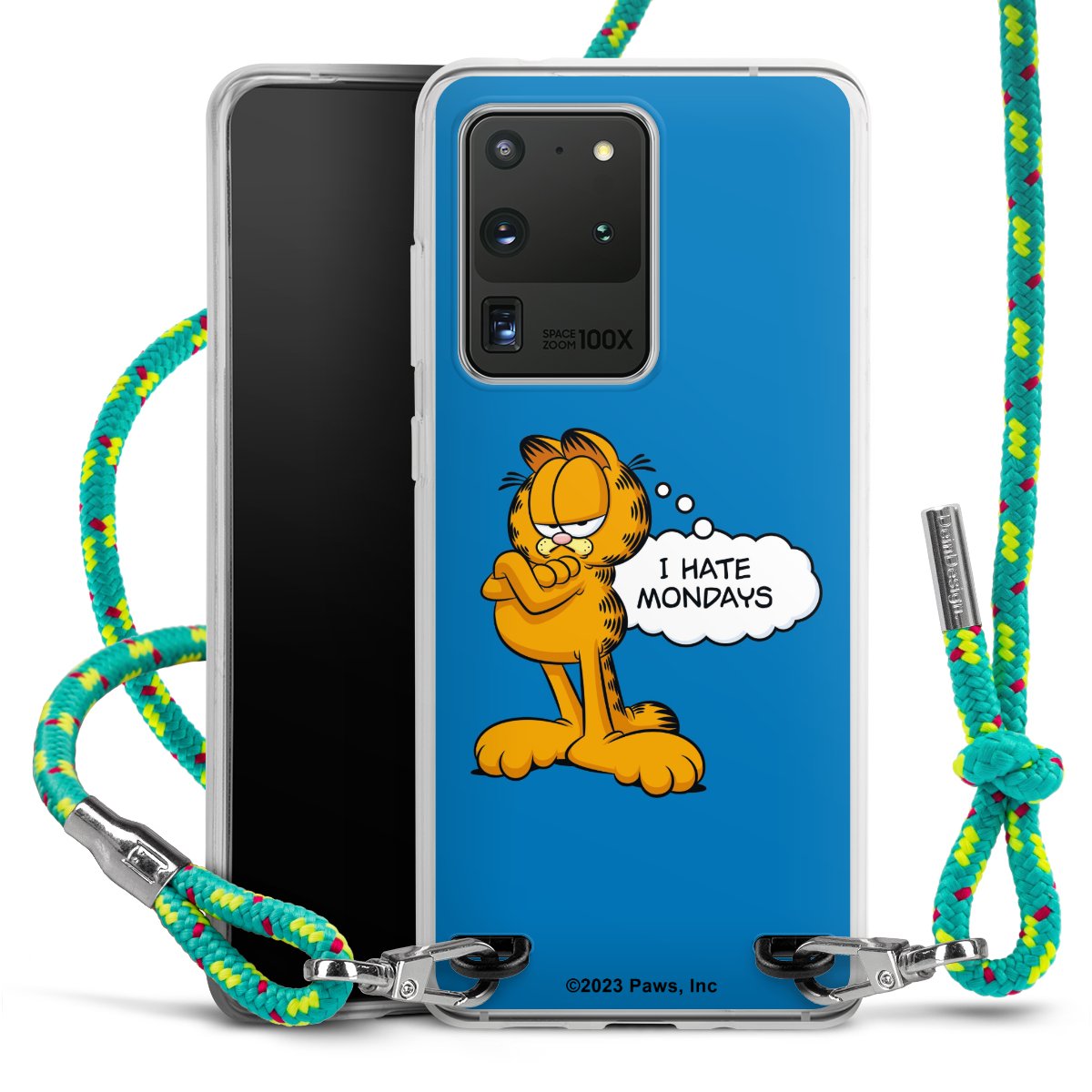 Garfield Ik haat maandagen blauw