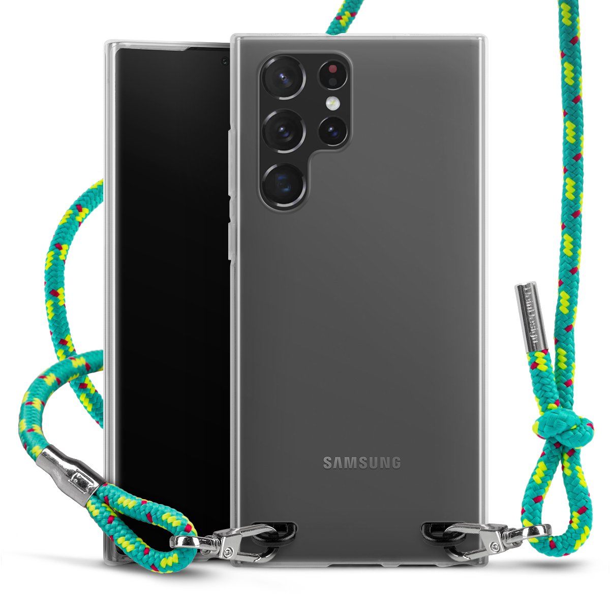 New Carry Case Transparent für Samsung Galaxy S22 Ultra