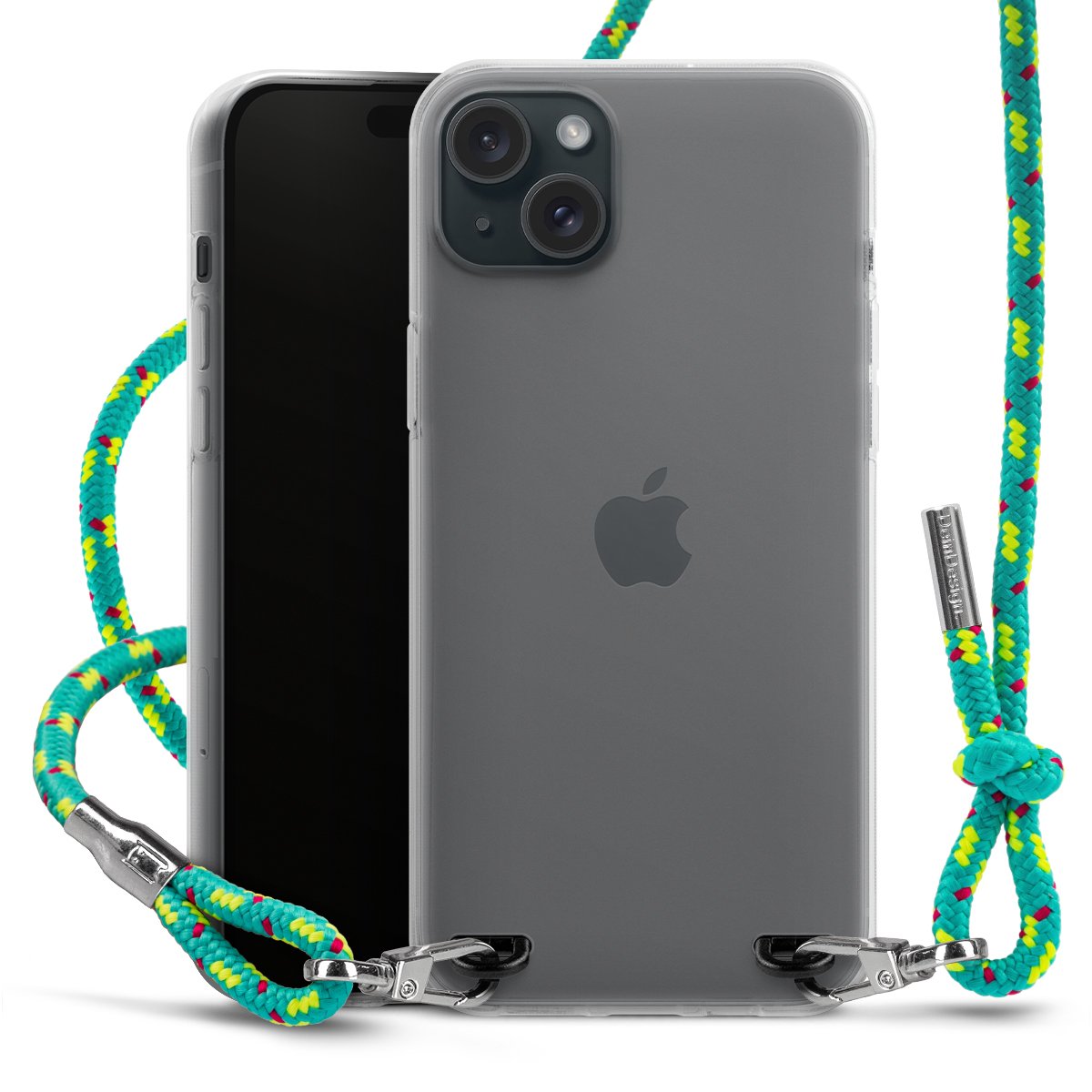New Carry Case Transparent per Apple iPhone 15 Plus