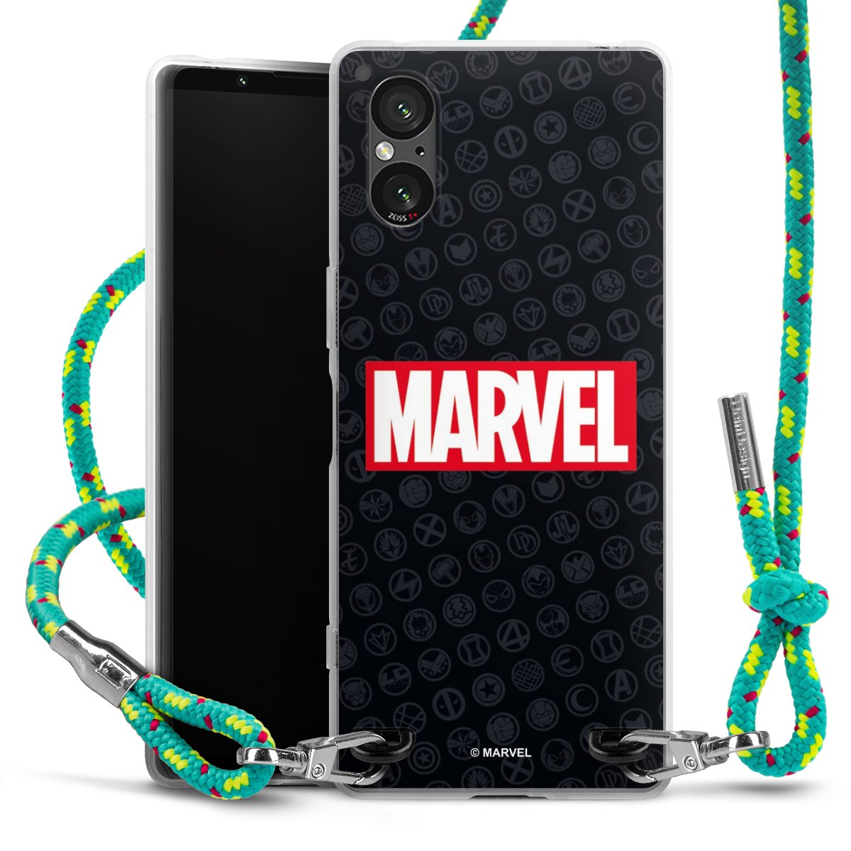 Marvel Logo Black Red 