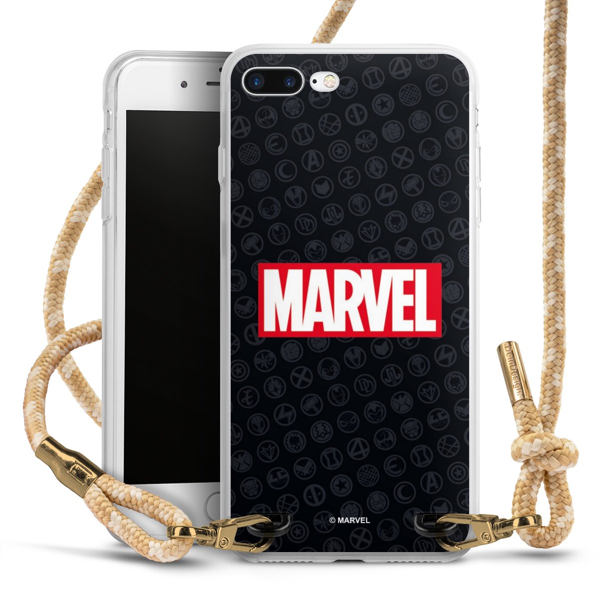 Marvel Logo Black Red 