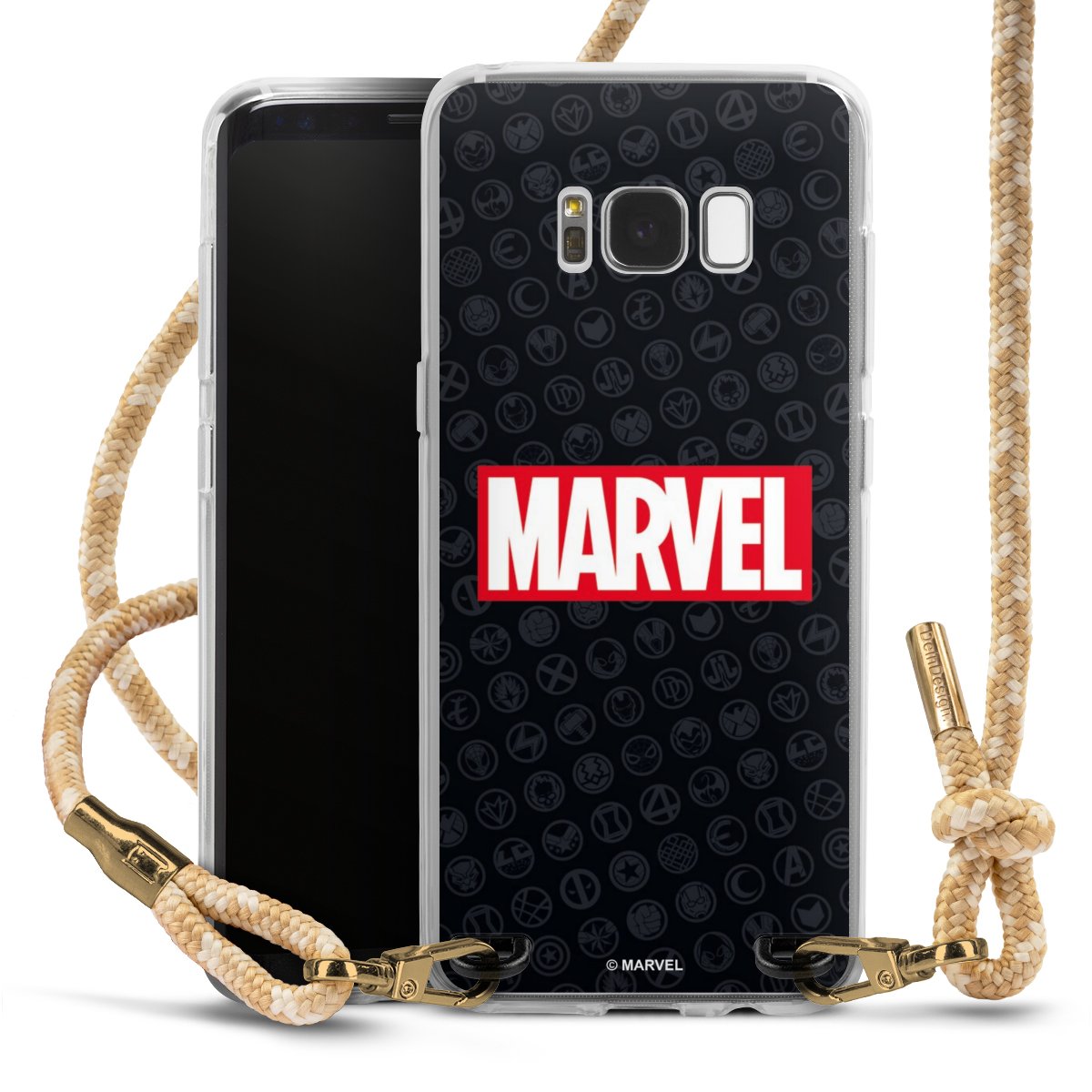 Marvel Logo Black Red 