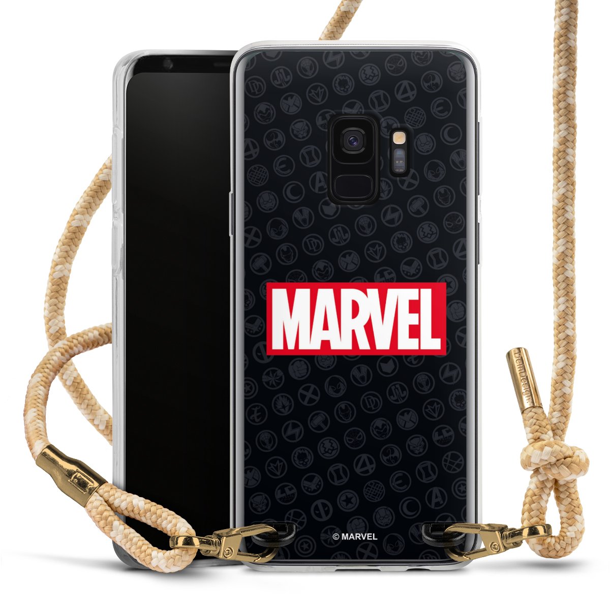 Marvel Logo Black Red 