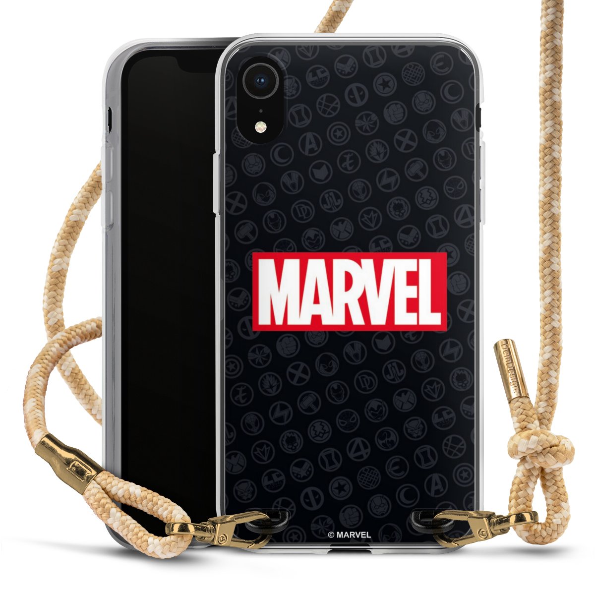 Marvel Logo Black Red 