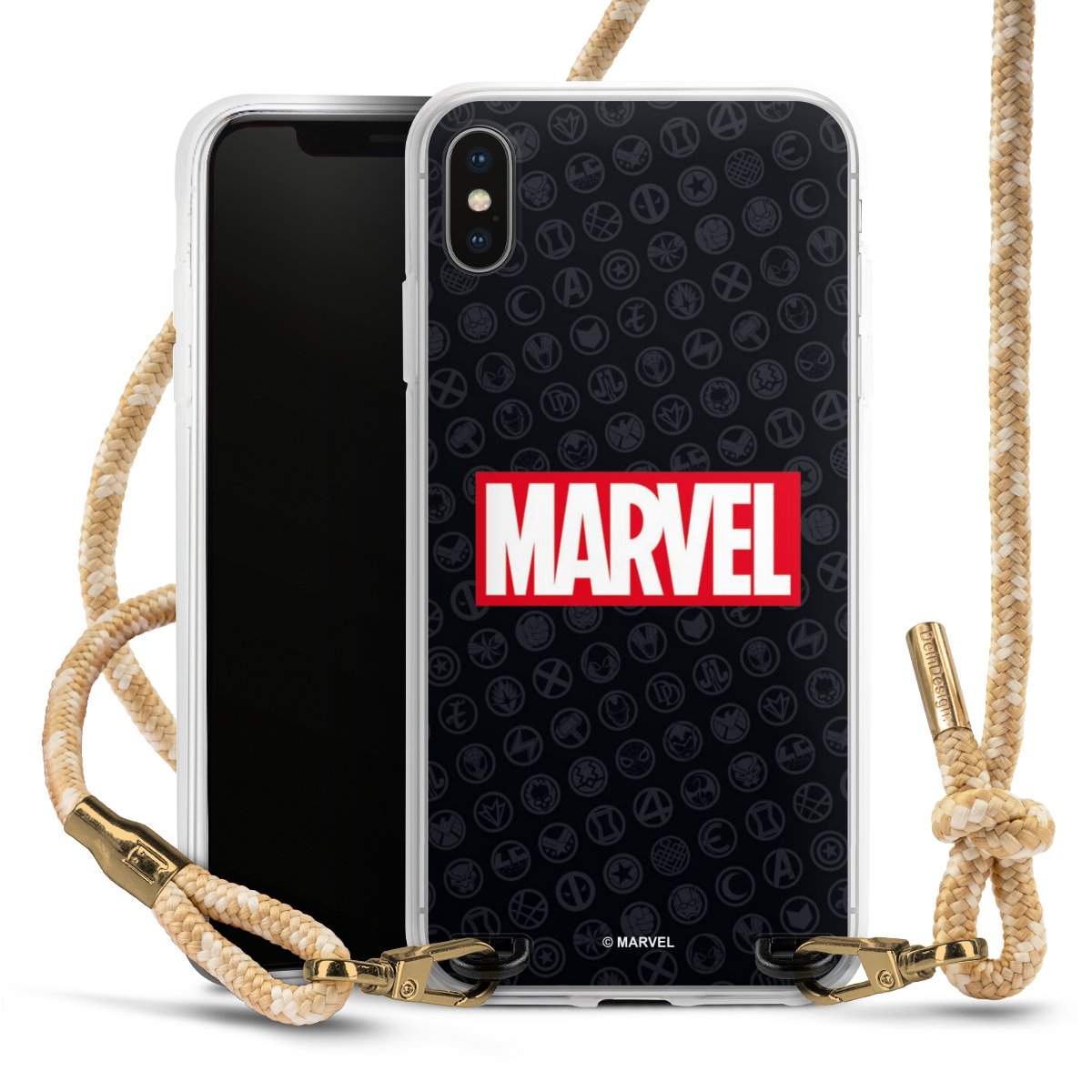 Marvel Logo Black Red 