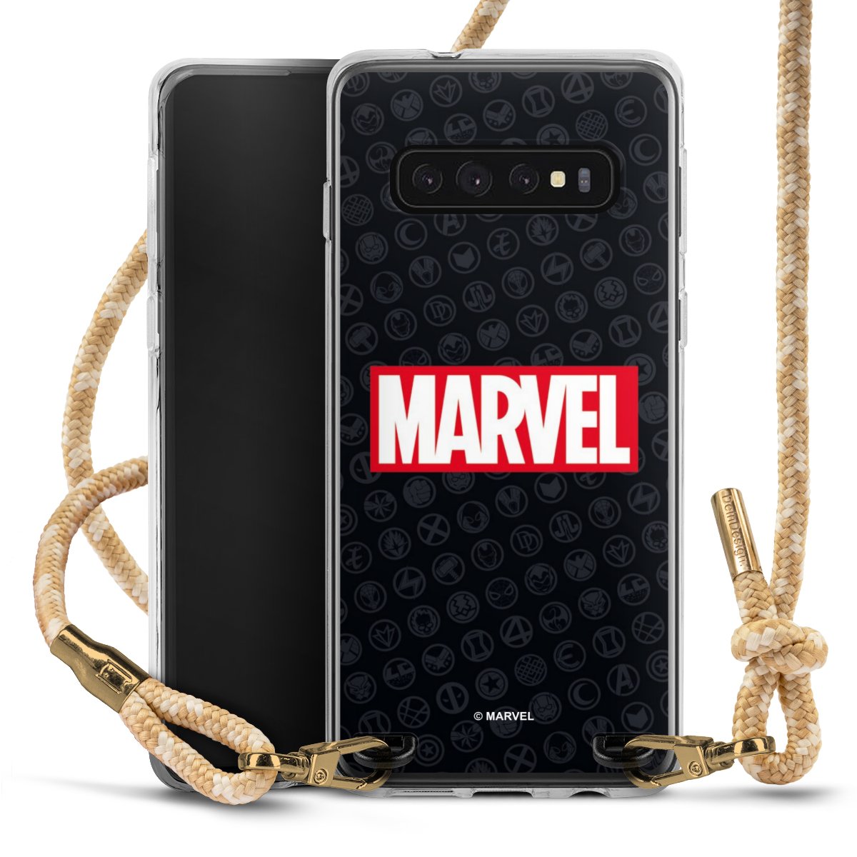 Marvel Logo Black Red 