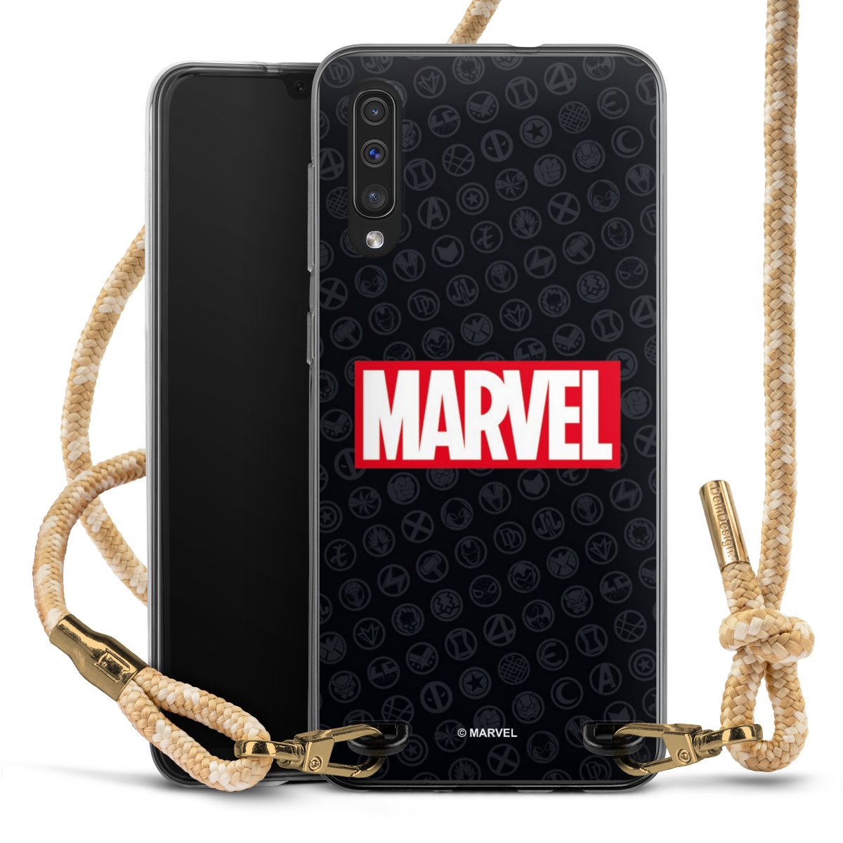 Marvel Logo Black Red 