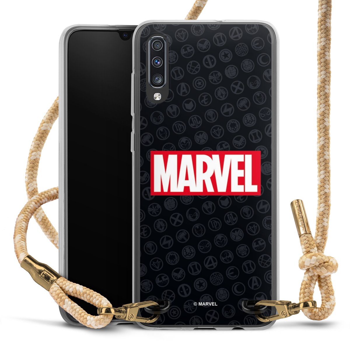 Marvel Logo Black Red 