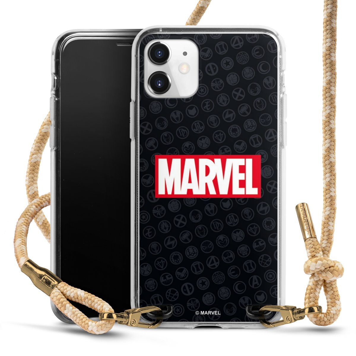Marvel Logo Black Red 