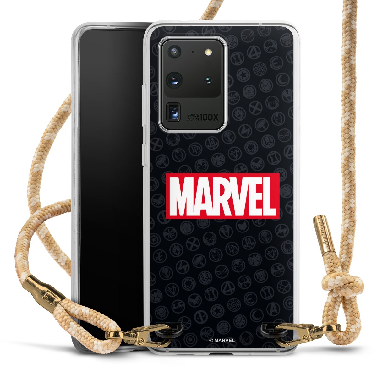 Marvel Logo Black Red 