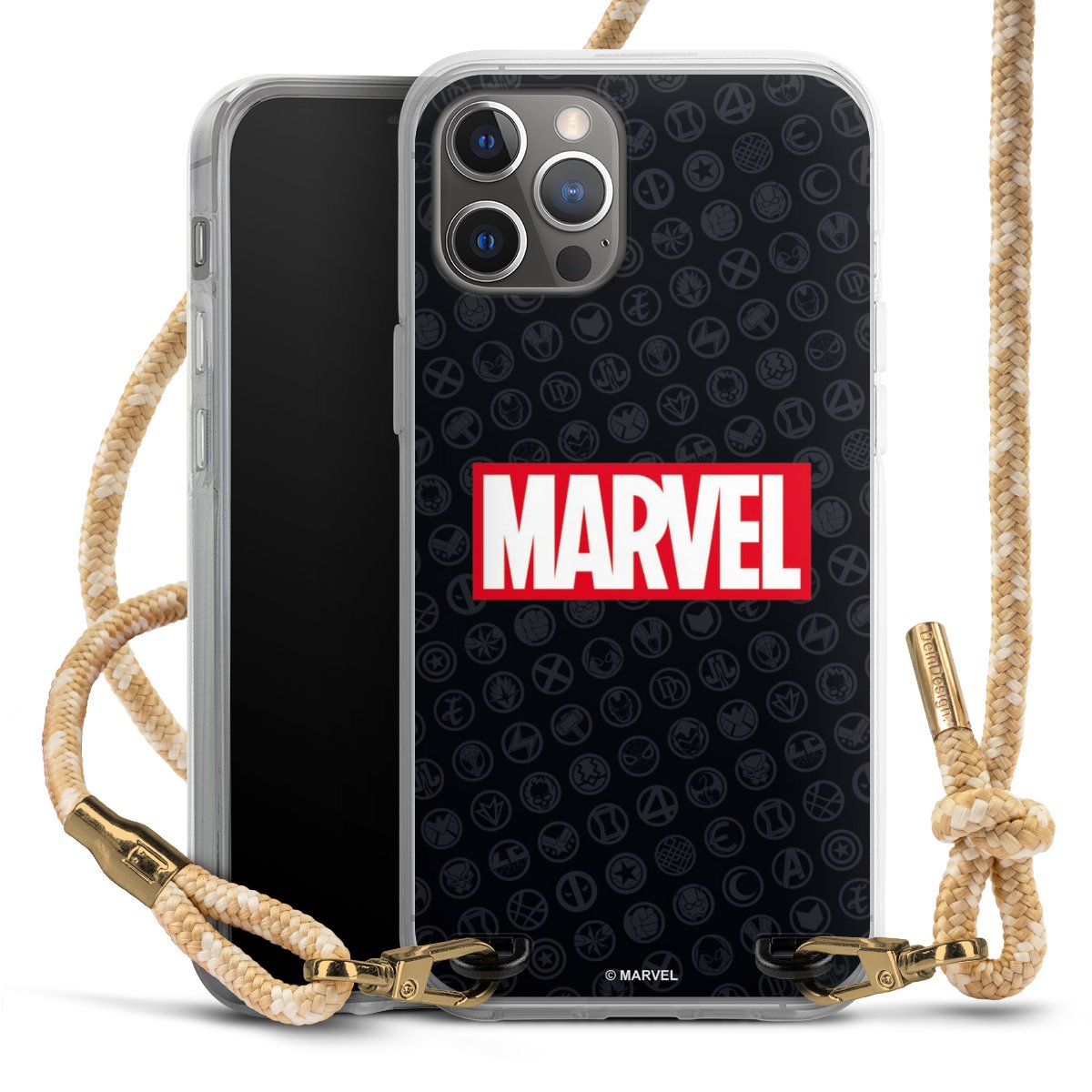 Marvel Logo Black Red 