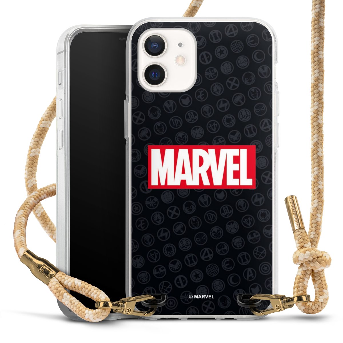 Marvel Logo Black Red 