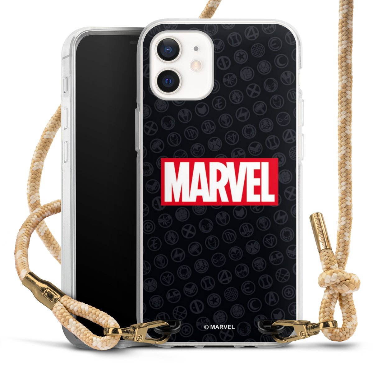 Marvel Logo Black Red 