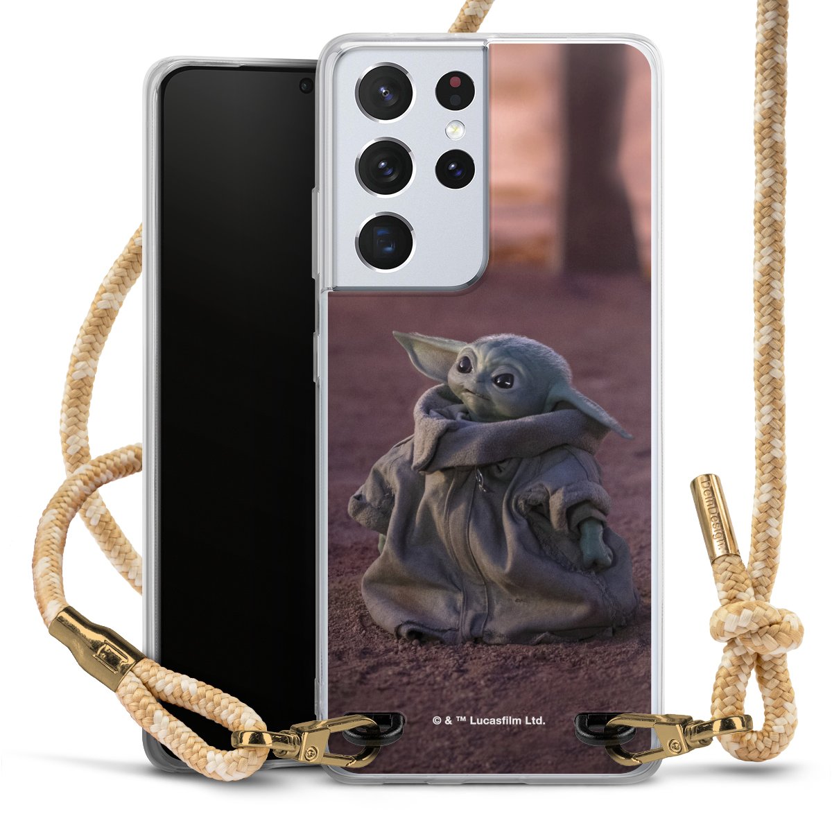 The Child schaut nach oben