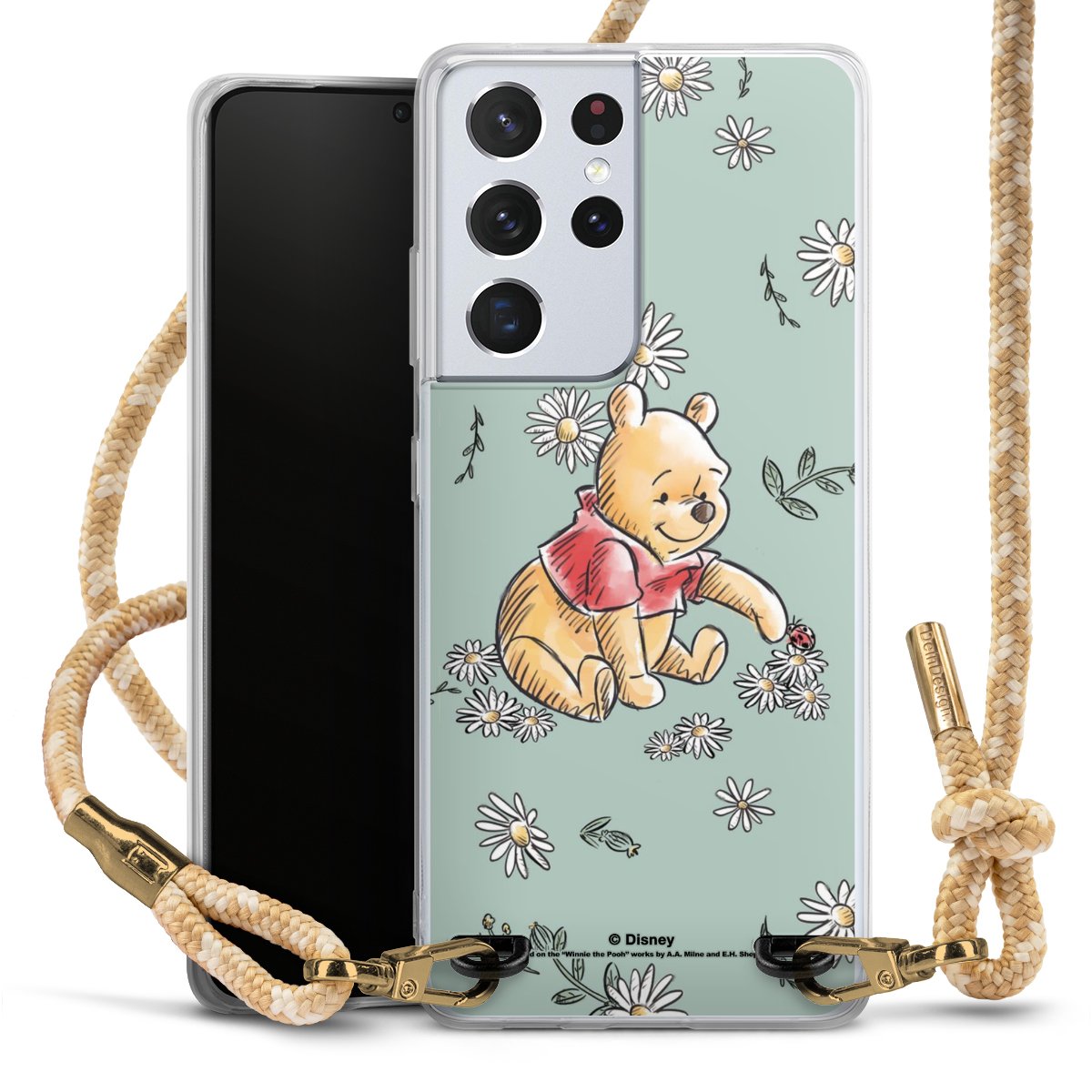 Winnie Puuh Gänseblümchen und Käfer Liebe