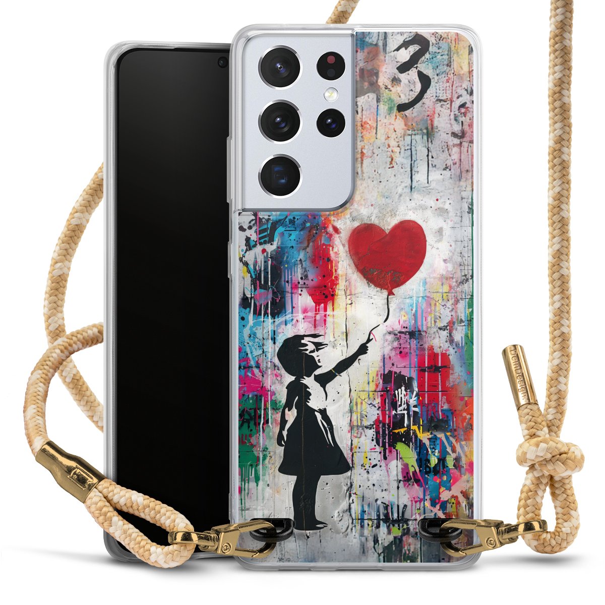 Balloon Girl Colorful