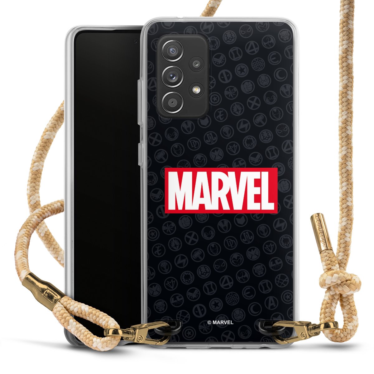 Marvel Logo Black Red 