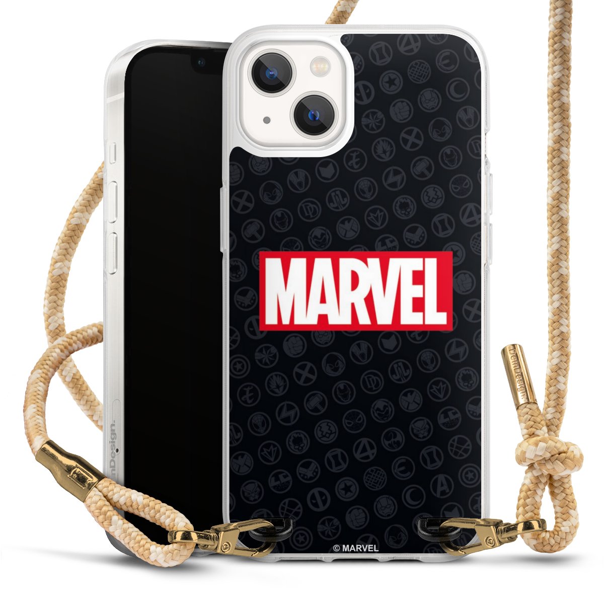 Marvel Logo Black Red 