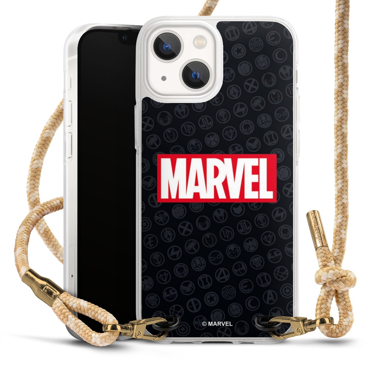 Marvel Logo Black Red 