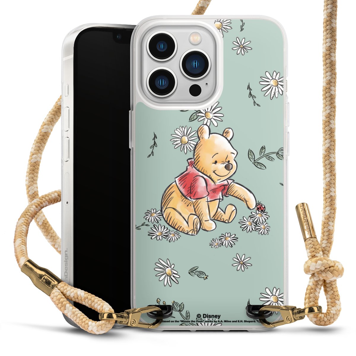 Winnie Puuh Gänseblümchen und Käfer Liebe
