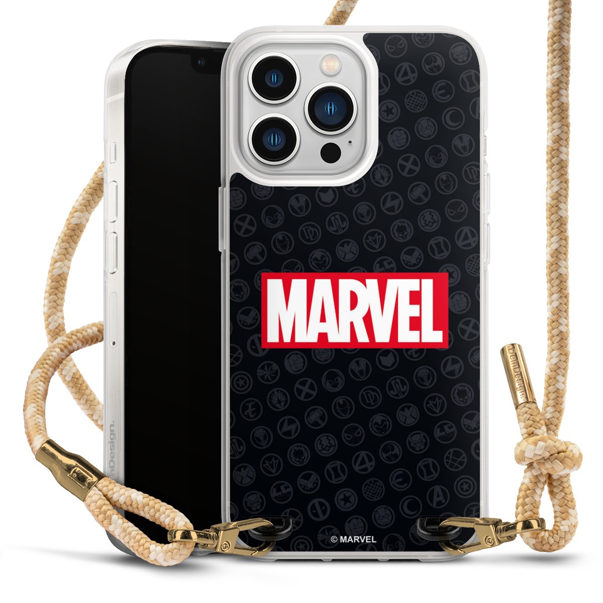 Marvel Logo Black Red 