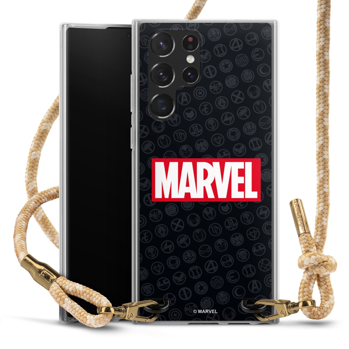 Marvel Logo Black Red 