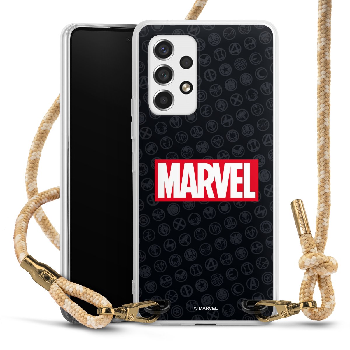 Marvel Logo Black Red 