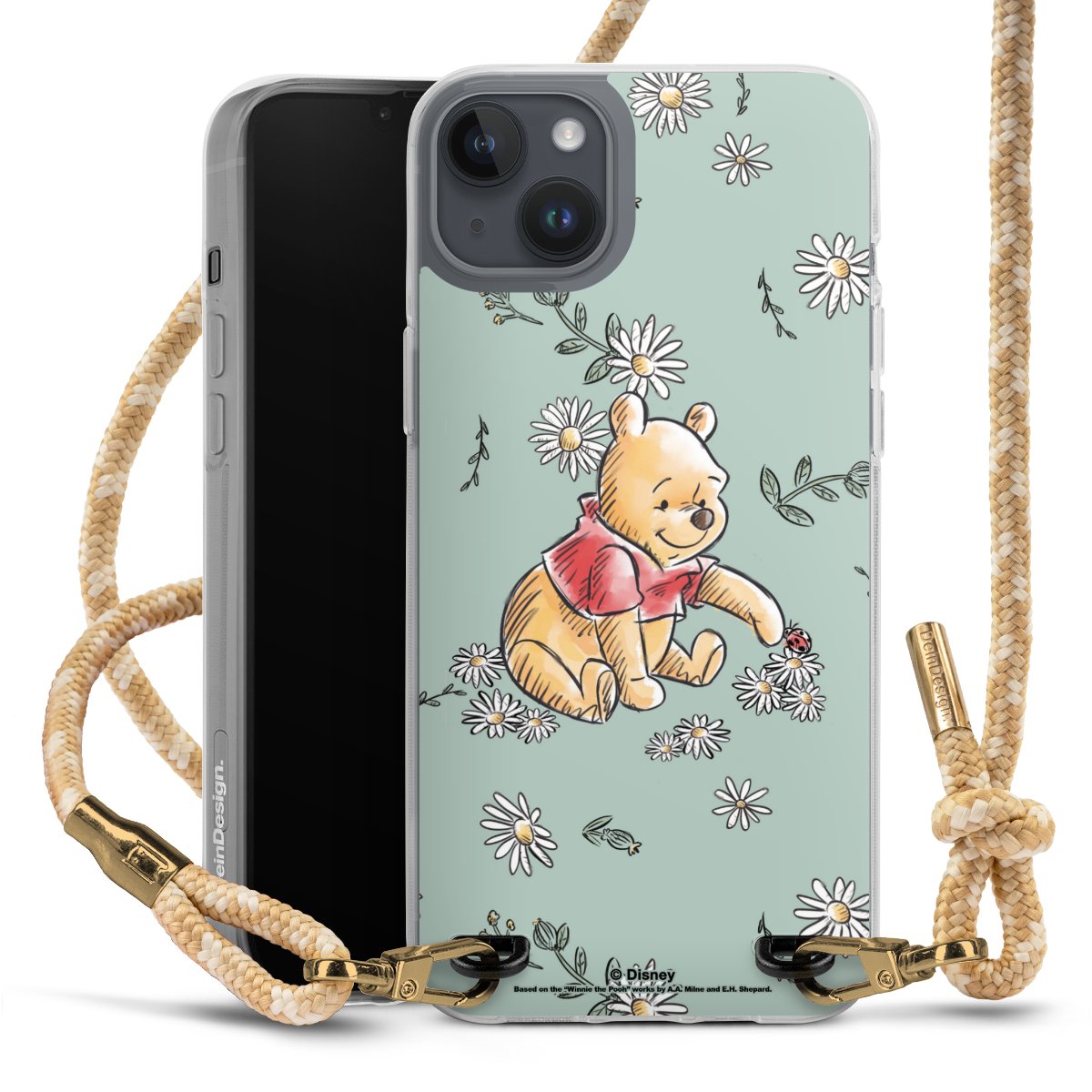 Winnie Puuh Gänseblümchen und Käfer Liebe