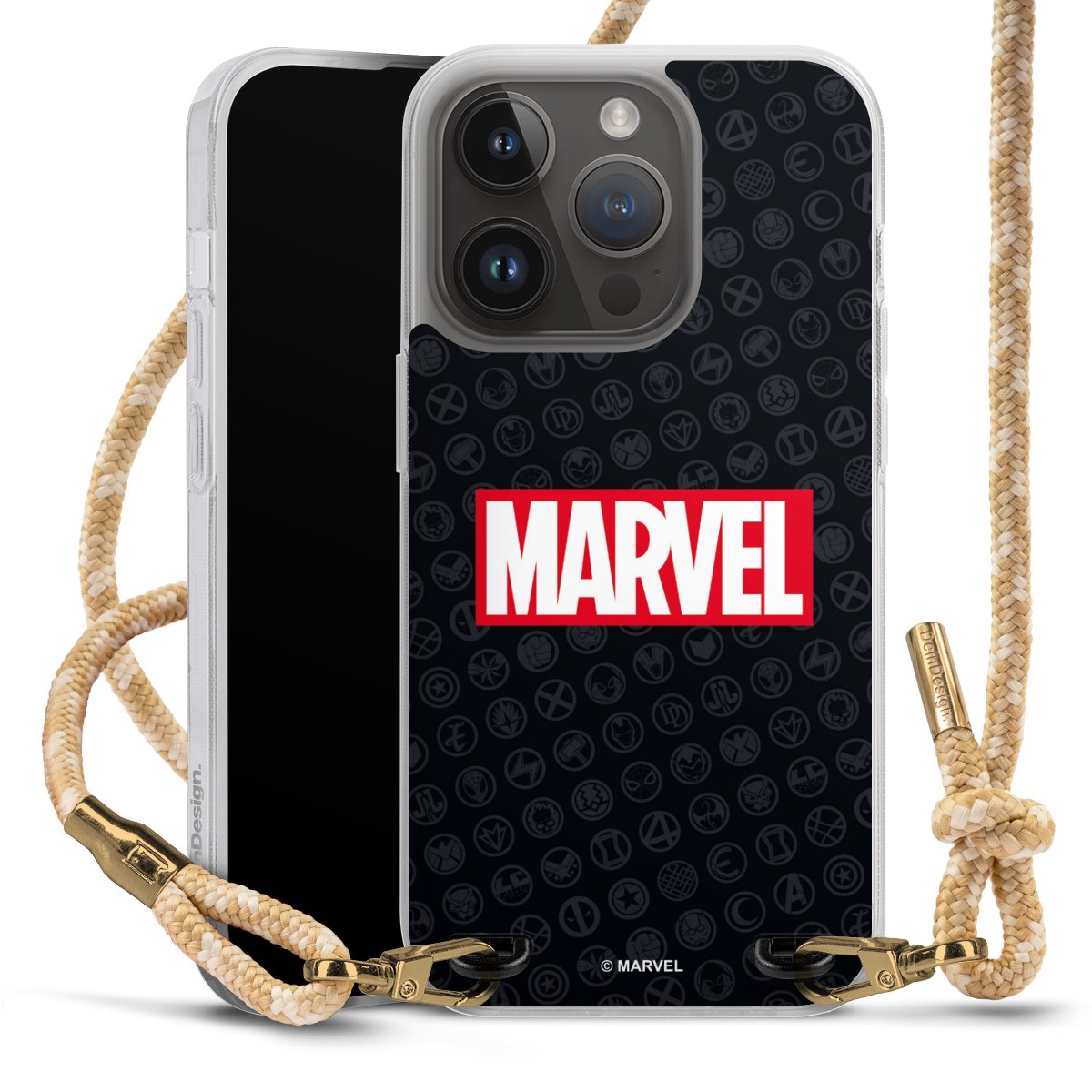 Marvel Logo Black Red 