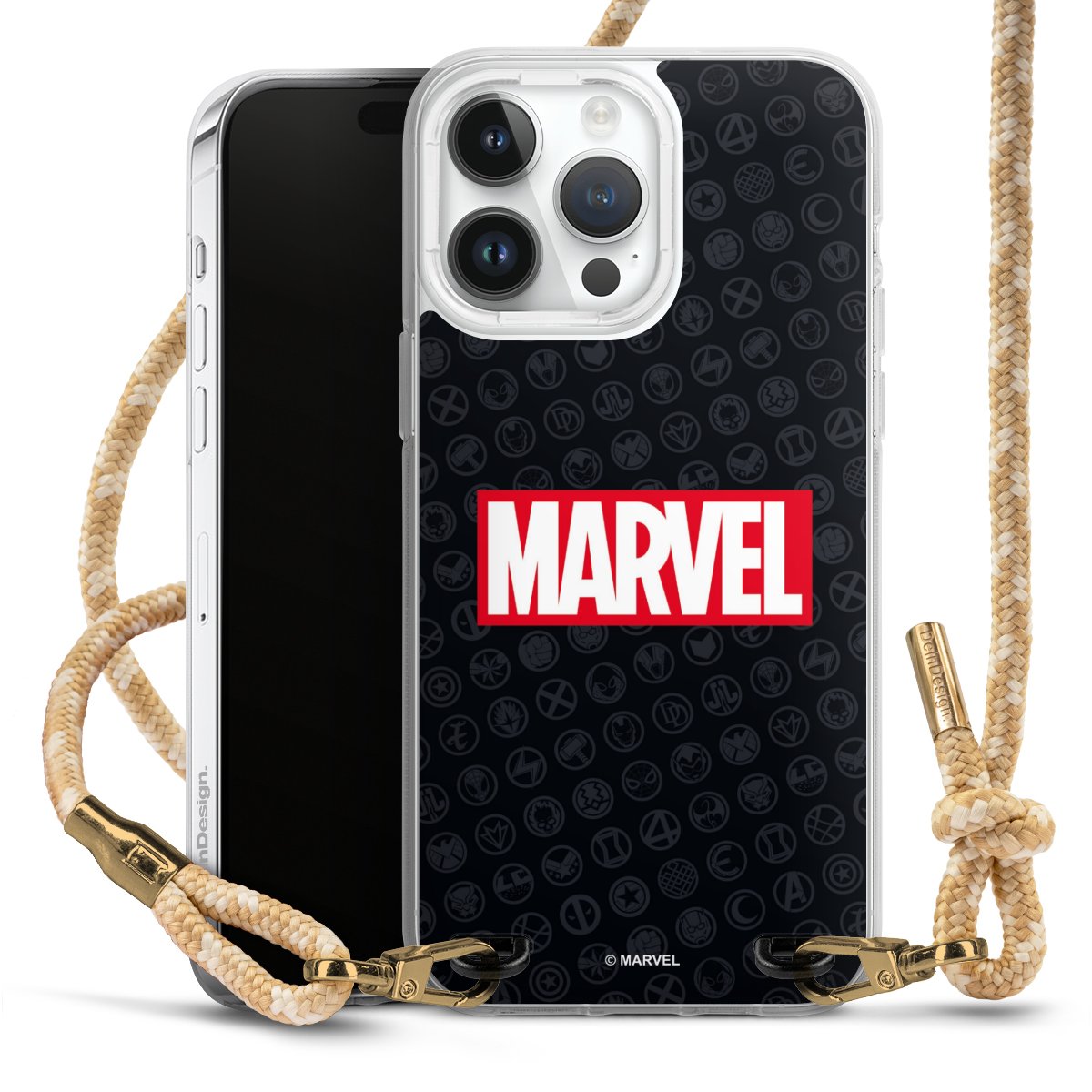 Marvel Logo Black Red 