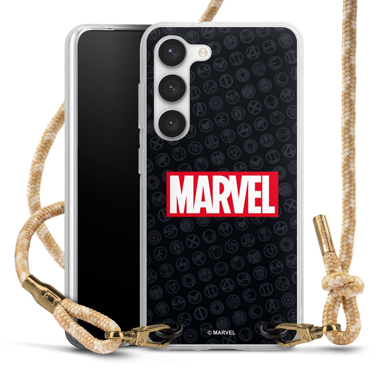 Marvel Logo Black Red 