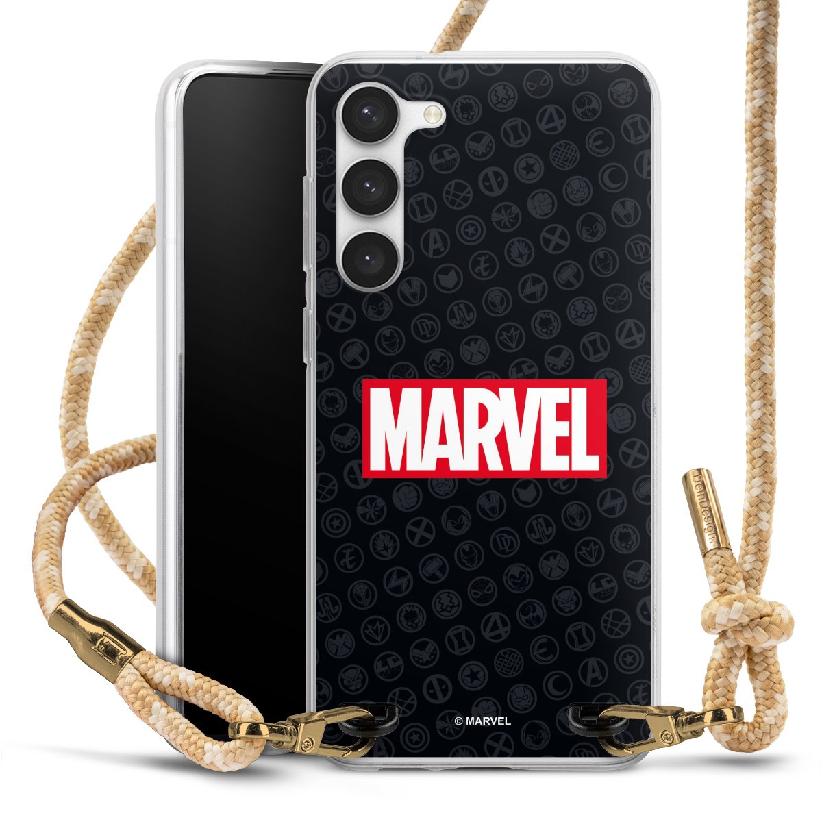 Marvel Logo Black Red 