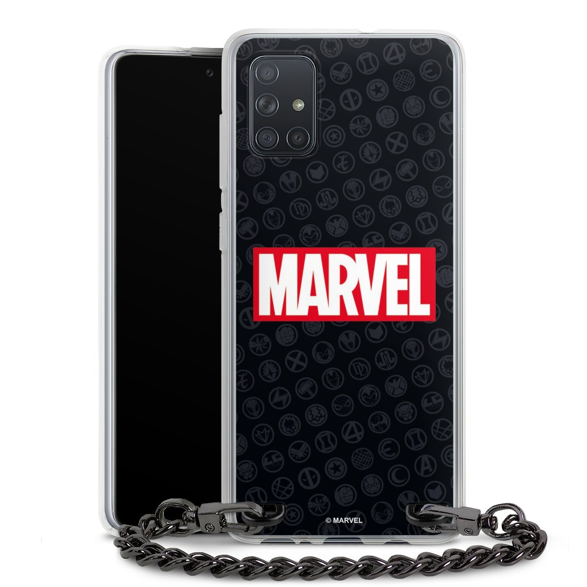 Marvel Logo Black Red 