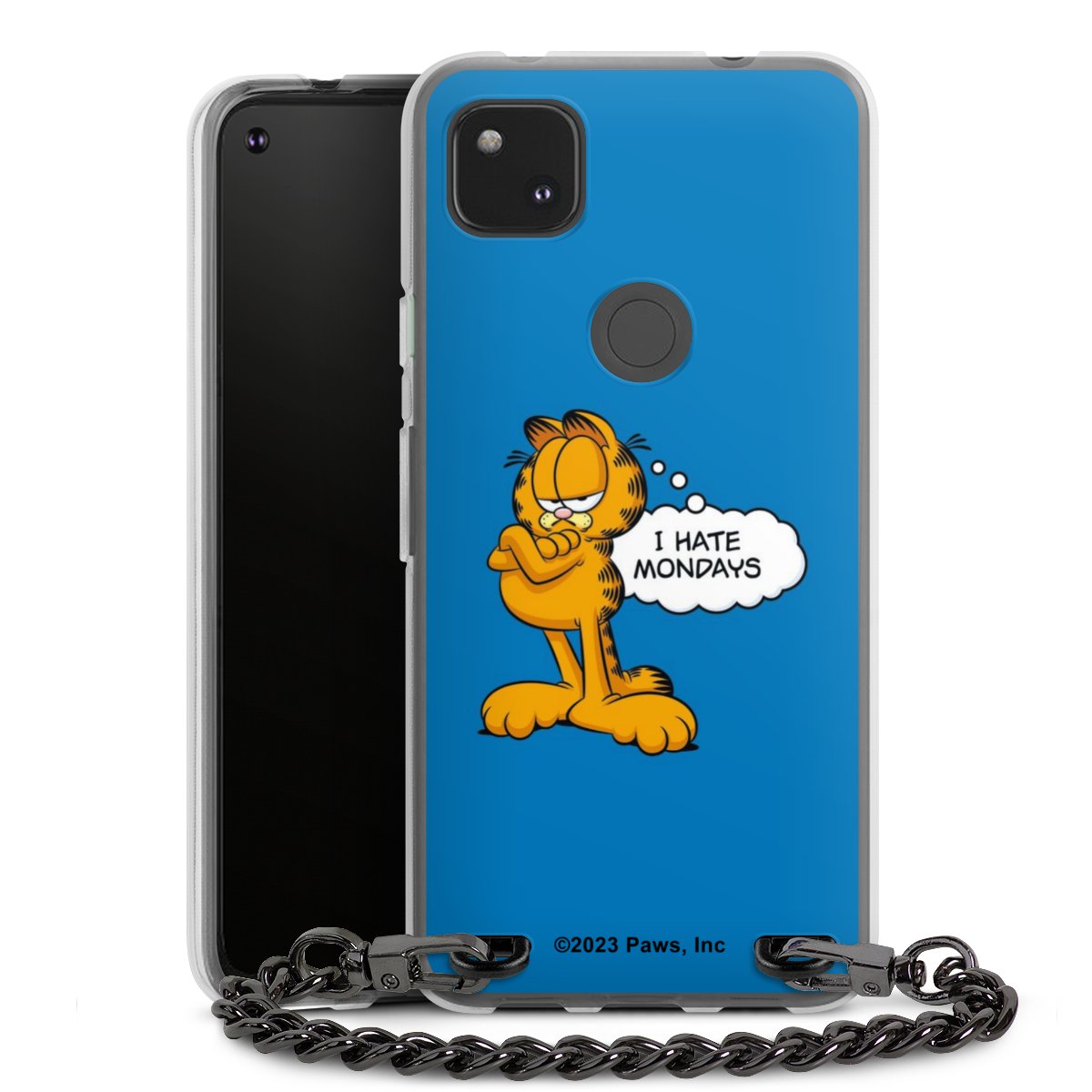 Garfield Ik haat maandagen blauw