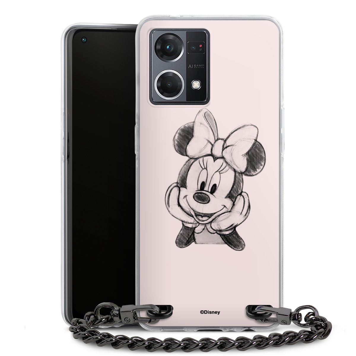 Minnie Posieren Sitzen