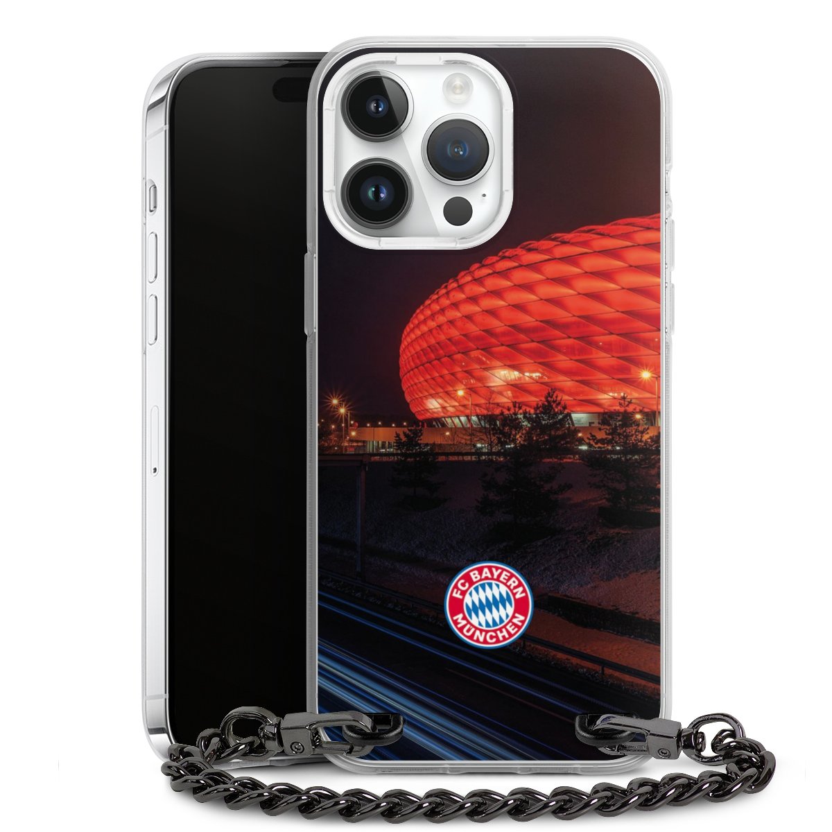 Allianz Arena bei Nacht FCB