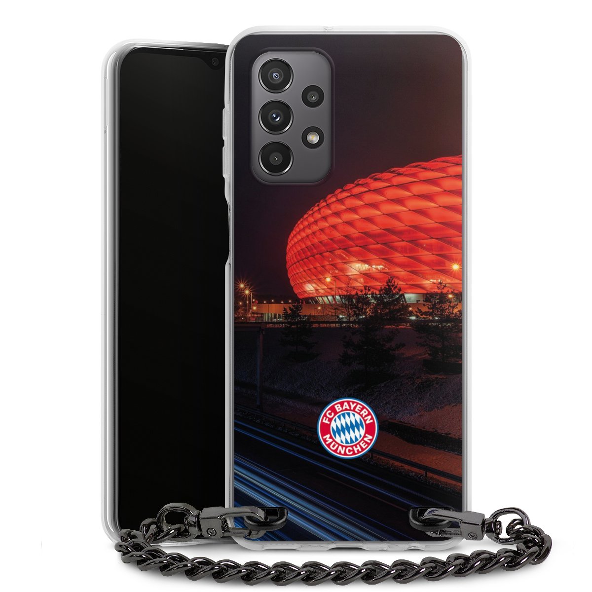 Allianz Arena bei Nacht FCB