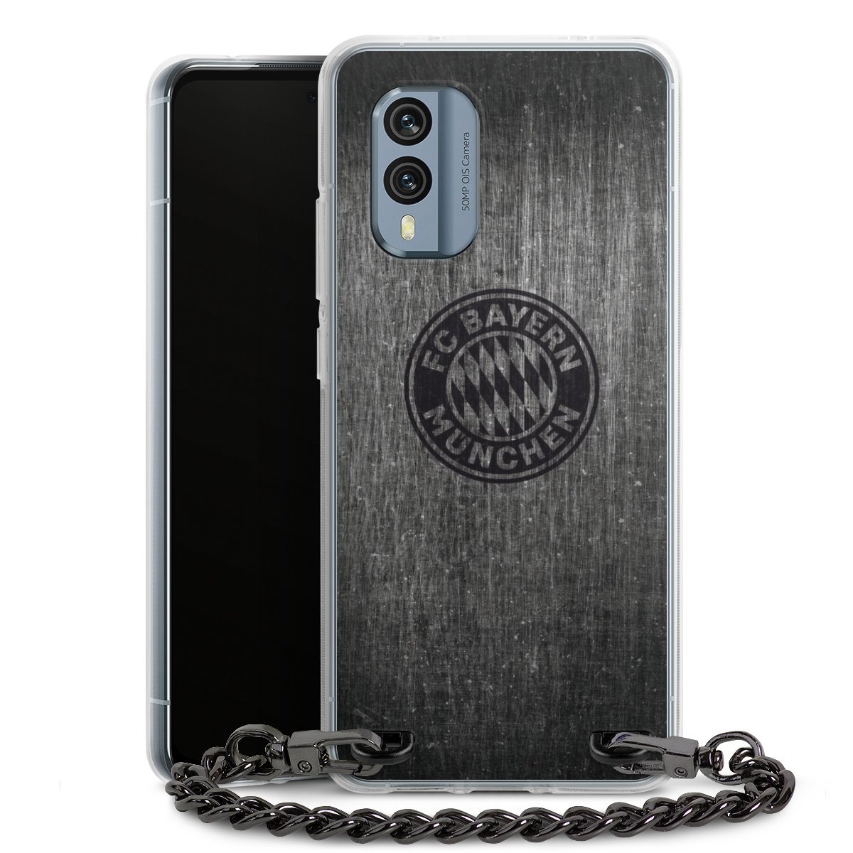 Metalllook FCB Logo einfarbig